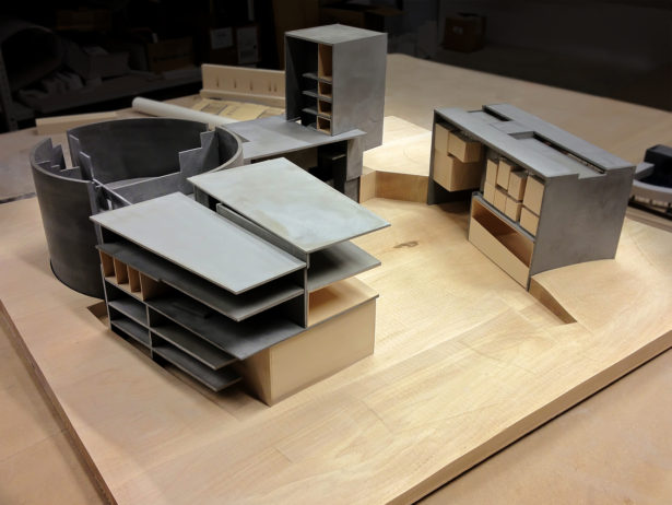 Basswood Architectural Landscape Model