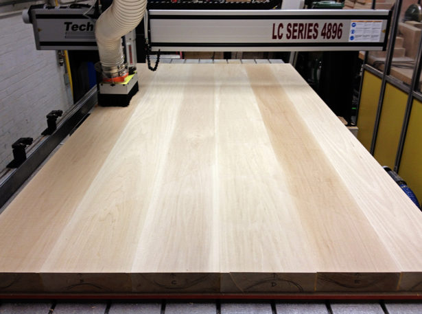 CNC Routing Basswood Architectural Landscape Model