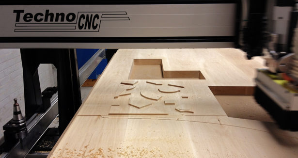 CNC Routing Basswood Architectural Landscape Model