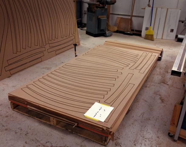 CNC Routing MDF Parts