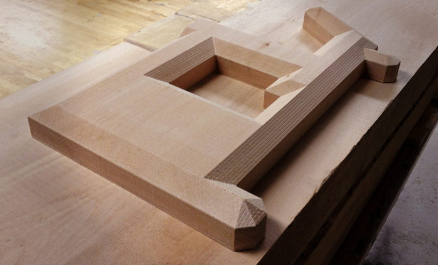 Solid Basswood Architectural Model
