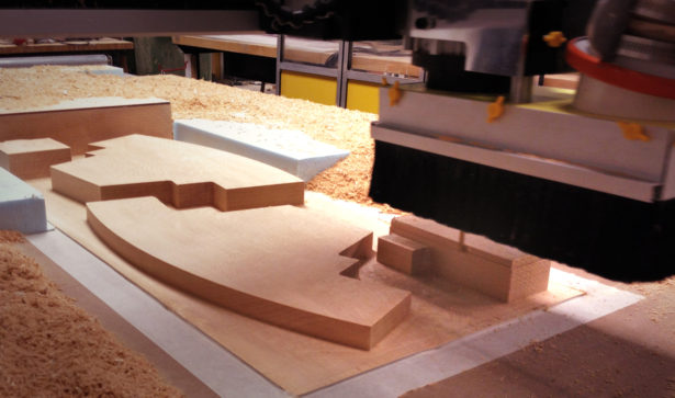 Basswood Architectural Model