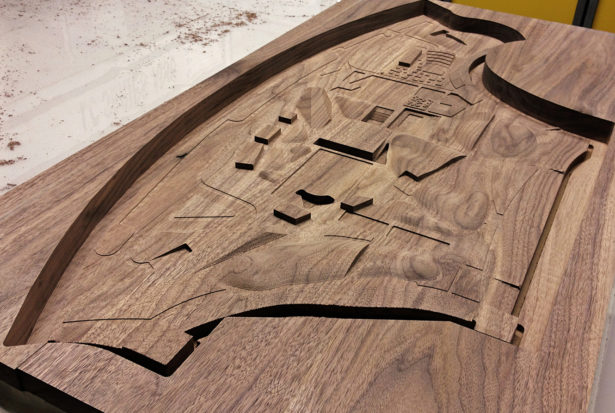 Walnut Architectural Site Model