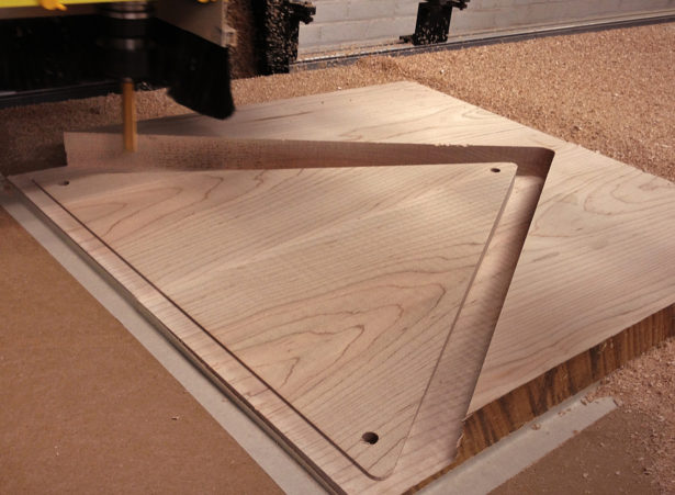 CNC Routing Wood Panels