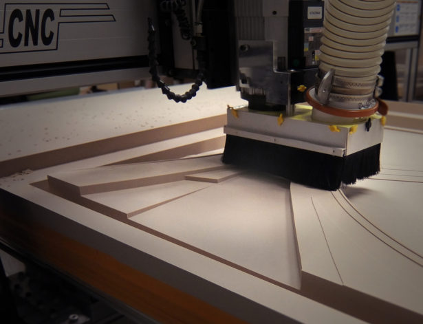 CNC Routing Foam for Architectural Site Model