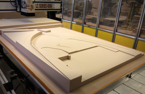 Architectural Site Model in Foam