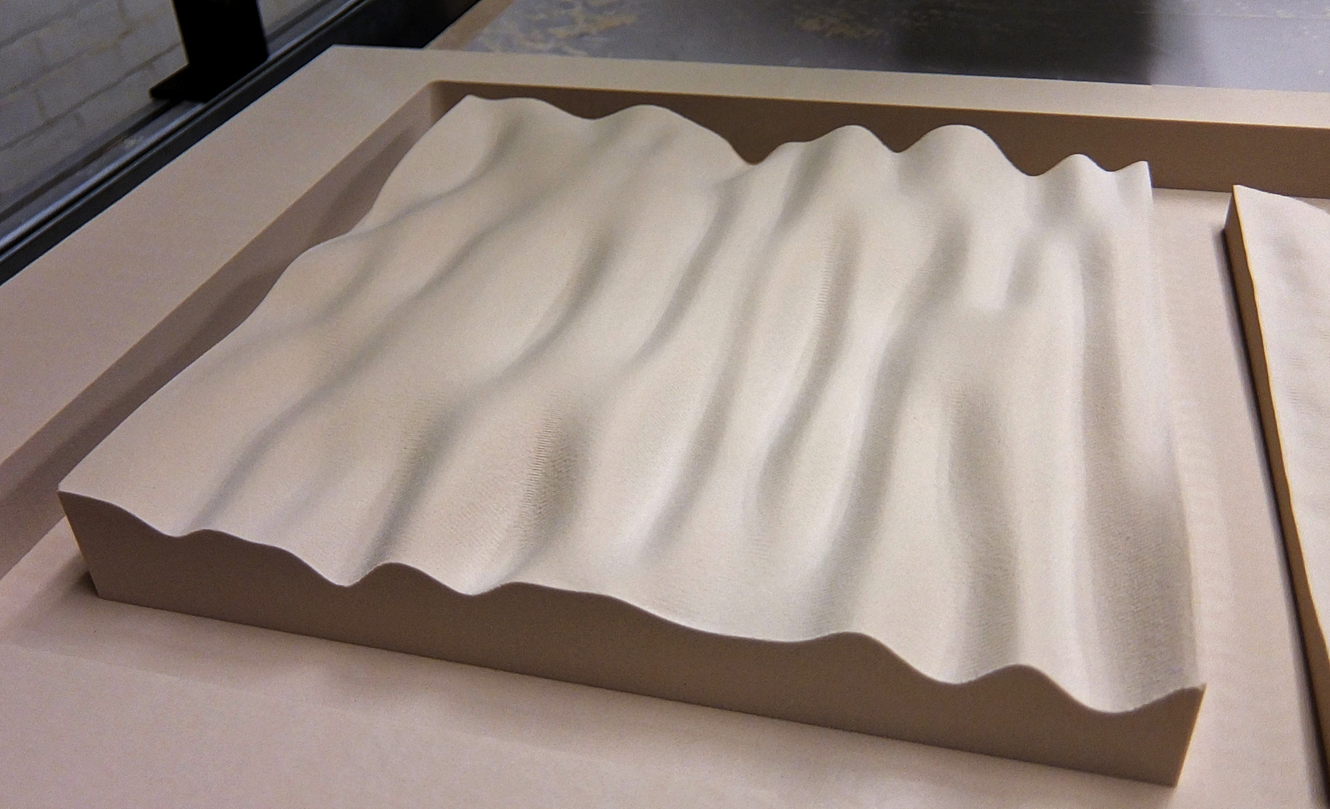 CNC Prototype Patterns in Foam