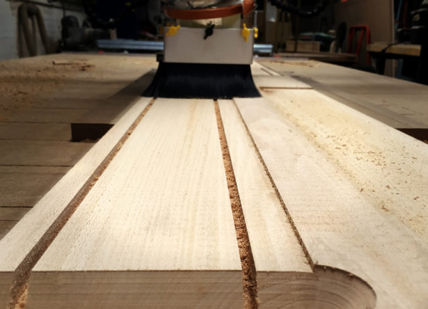 CNC Routing Basswood Architectural Site Model