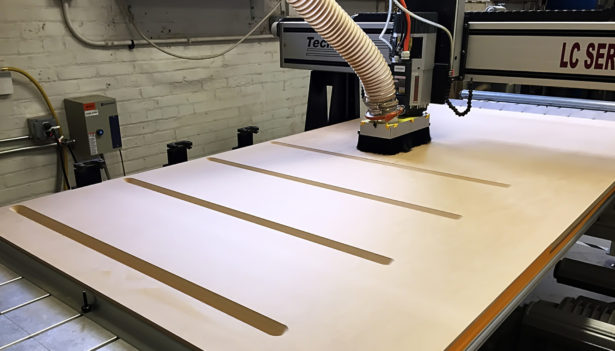 CNC Routing MDF Panels