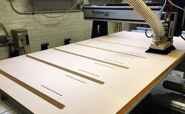CNC Routing MDF Panels