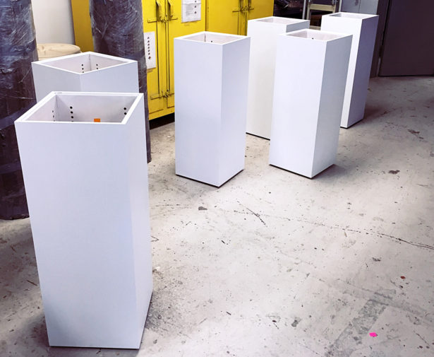 Architectural Model Display Pedestals from Baseheight