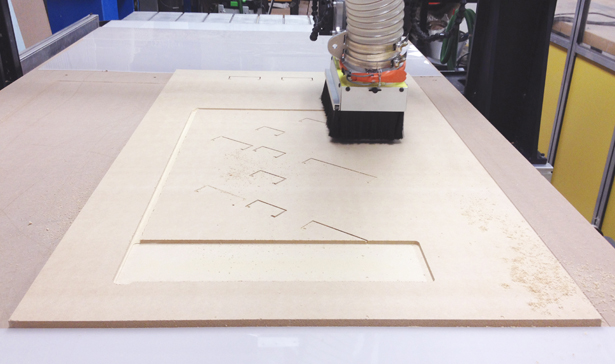 CNC Cut Panels for Alan Ruiz