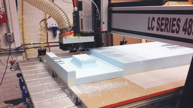 Roughing out form with the CNC