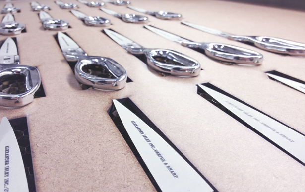 Scissors after Laser Marking