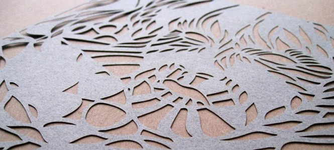 Cut-Paper Work by Debra Hampton