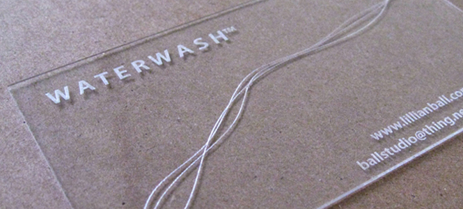 WATERWASH Business Cards